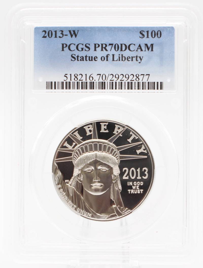 ★PCGS★最高鑑定★2013 w MS70 SP70 アメリカ イーグル American Eagle MS 70 Graded 2013 Silver Bullion Coins for